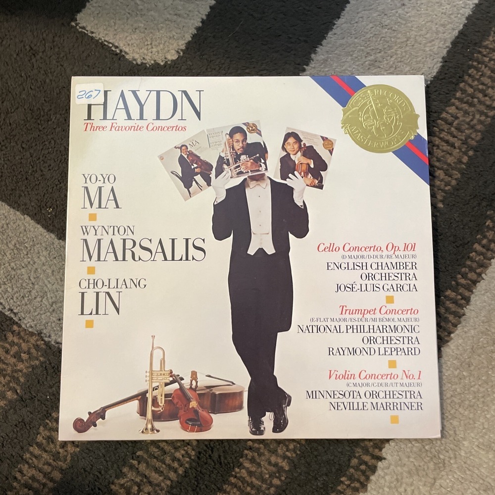 Haydn "Three Favorite Concertos"‎ Vinyl Album
